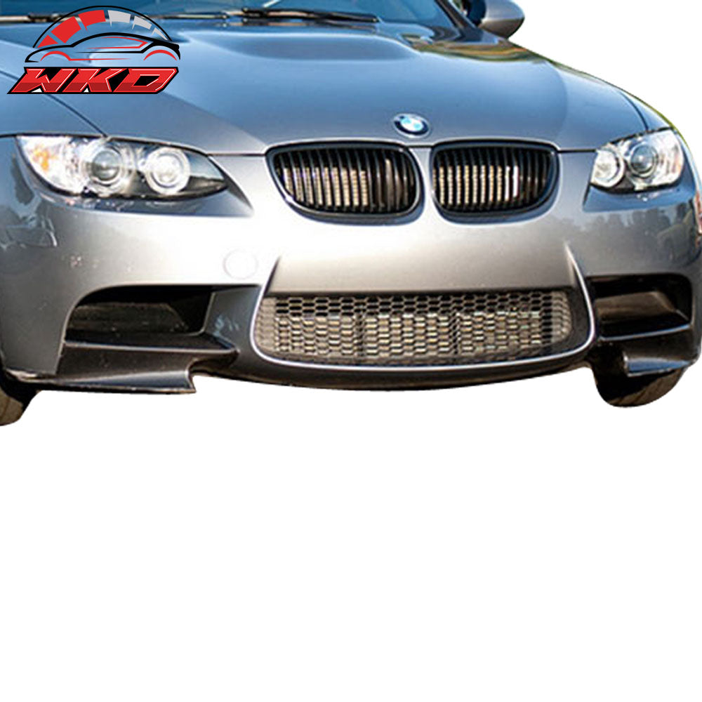 Fits 08-13 BMW E90 E92 M3 Performance Style Front Bumper Lip PU