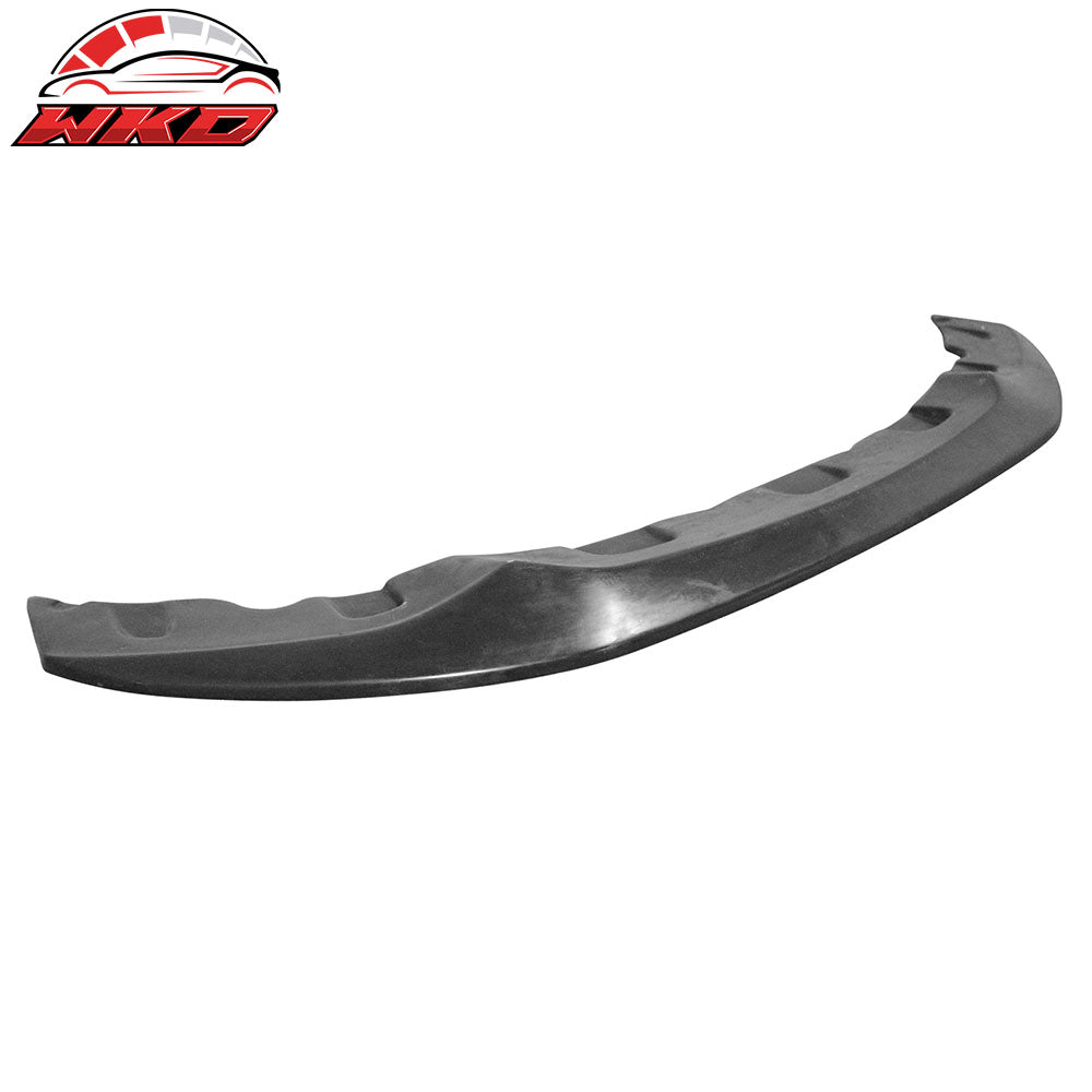 Fits 14-20 BMW F32 F33 F36 4-Series M Sport Unpainted Black Front Bumper Lip PU