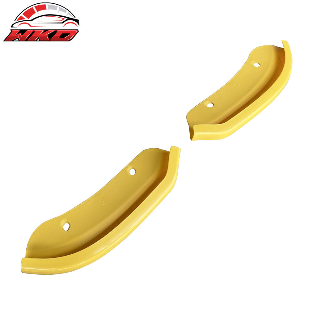 Fits 15-23 Dodge Challenger SRT Scat Pack 2PCS Front Bumper Lip Protector