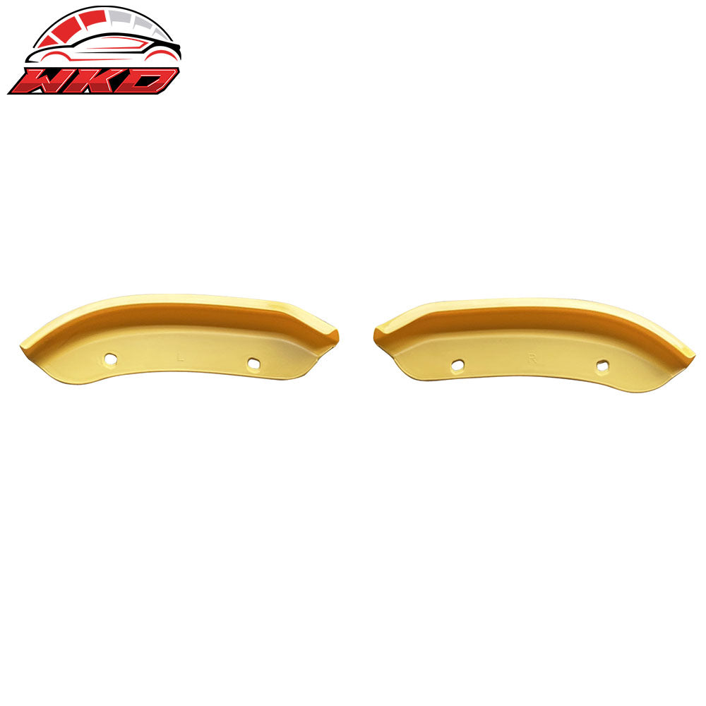 Fits 15-23 Dodge Challenger SRT Scat Pack 2PCS Front Bumper Lip Protector