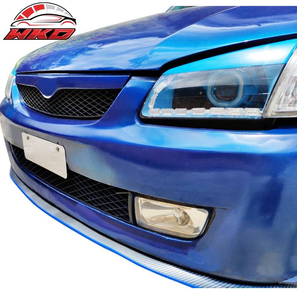 Universal 98" Car Front Bumper Lip Splitter Body Side Spoiler Protector