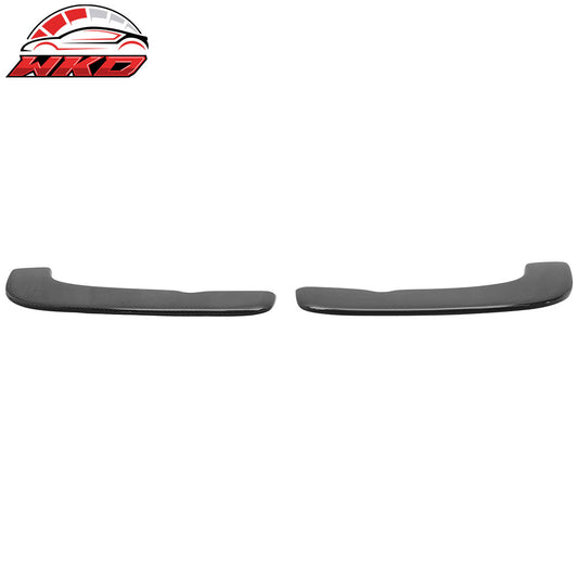 Universal Front Bumper Lip Splitter 2 Piece Set Carbon Fiber | Wholesale
