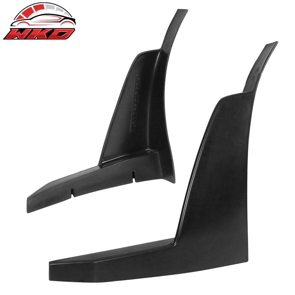Fits 03-06 Infiniti G35 Coupe N1 Style Front Bumper Lip Splitter Corner Winglets