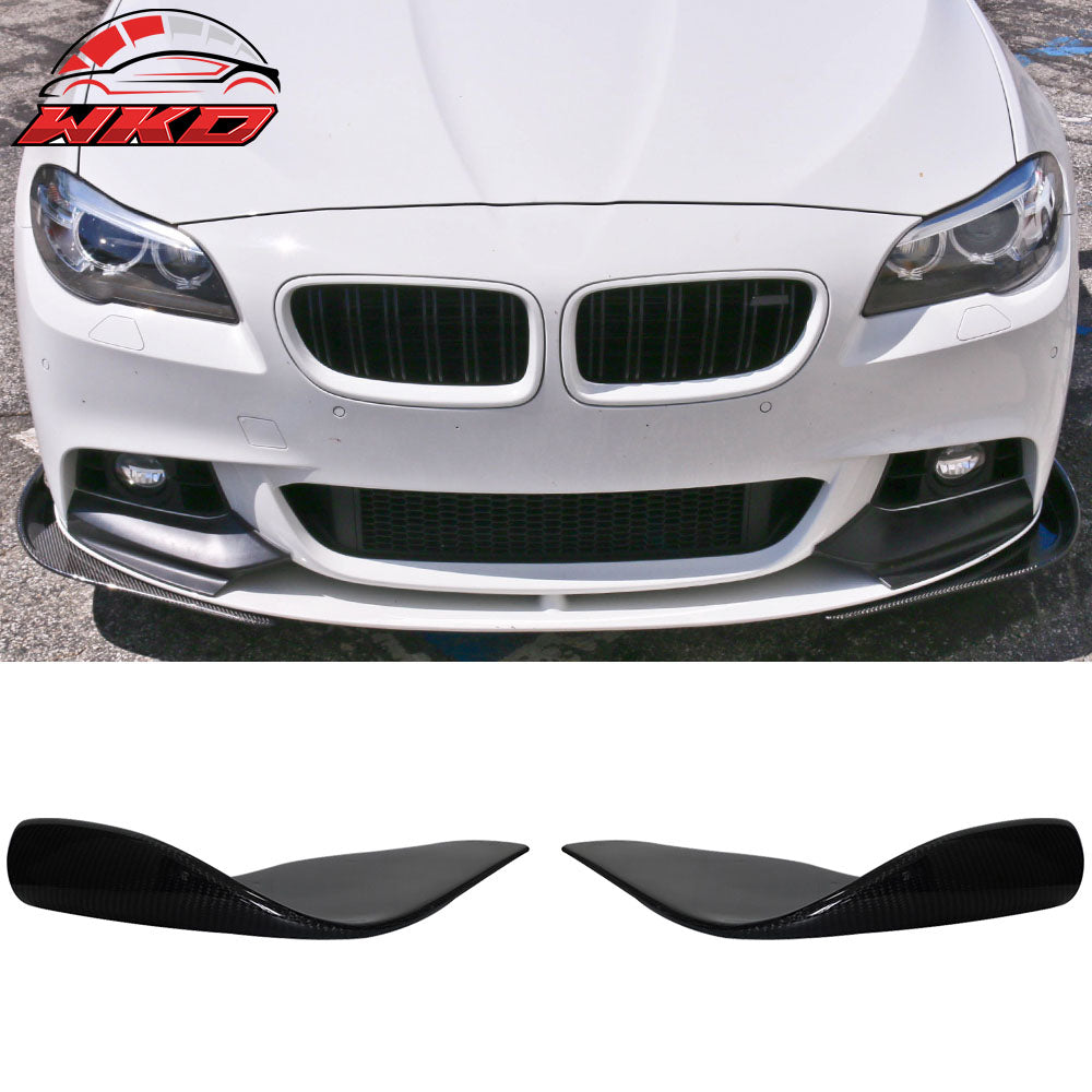 Universal Carbon Fiber Winglet Type 2 Front Bumper Lip Splitter