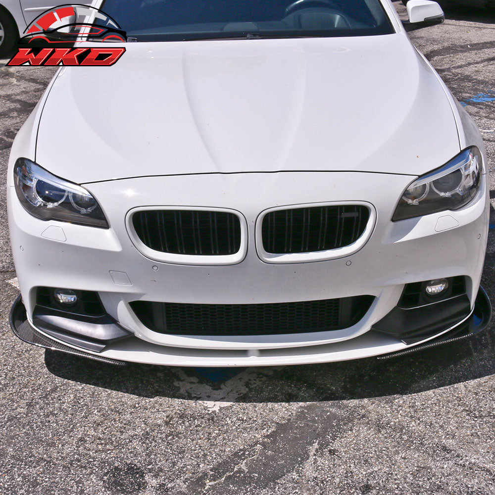 Universal Carbon Fiber Winglet Type 2 Front Bumper Lip Splitter