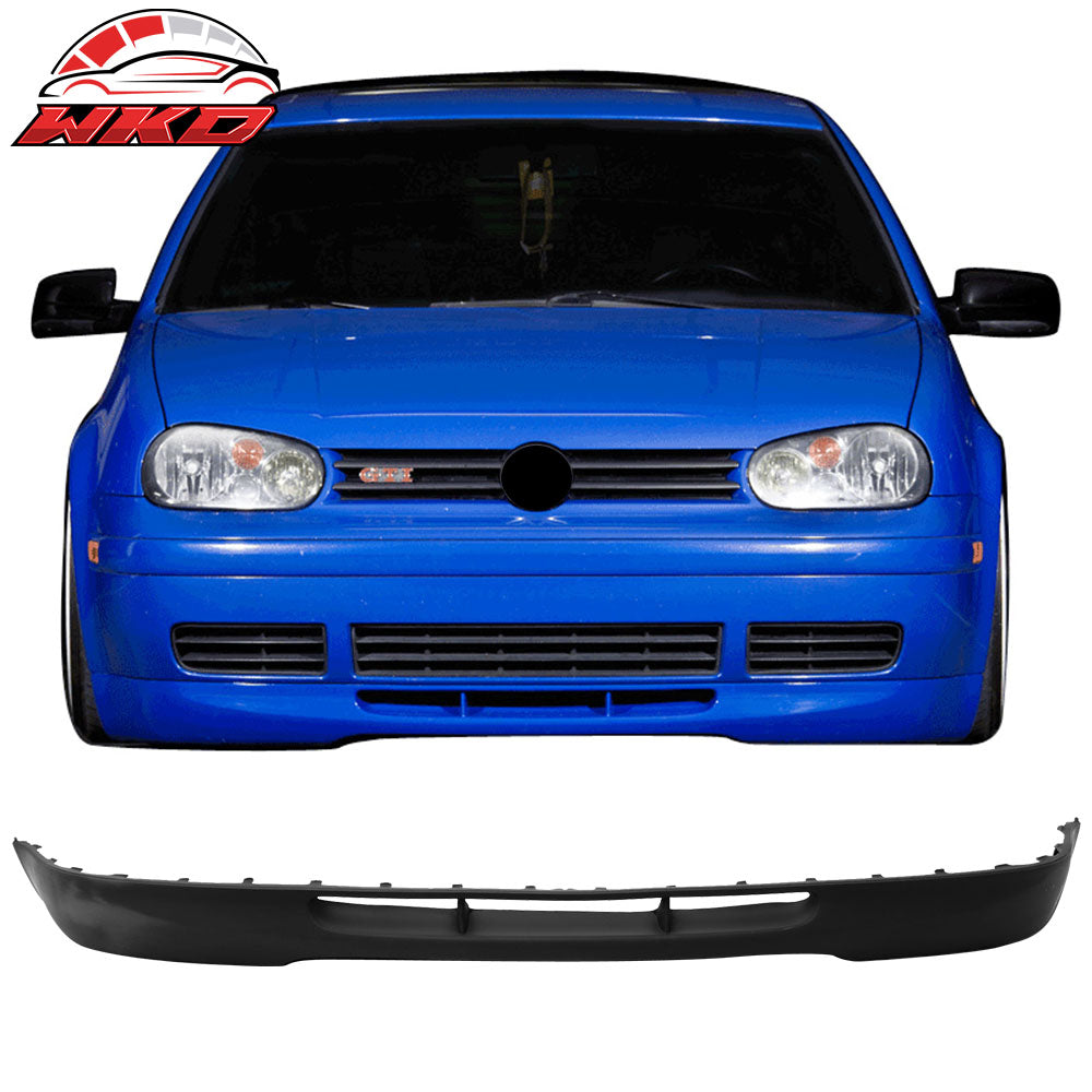 Fits 99-06 Volkswagen VW Golf MK4 MKIV OE 20TH Style Front Bumper Lip Spoiler PU