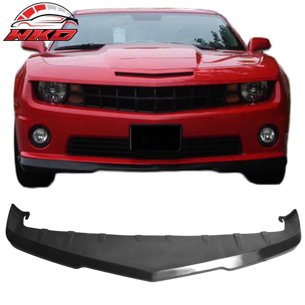 Fits 10-13 Chevrolet Camaro V8 SS 1SS 2SS Front Bumper Lip Spoiler BB Style PU