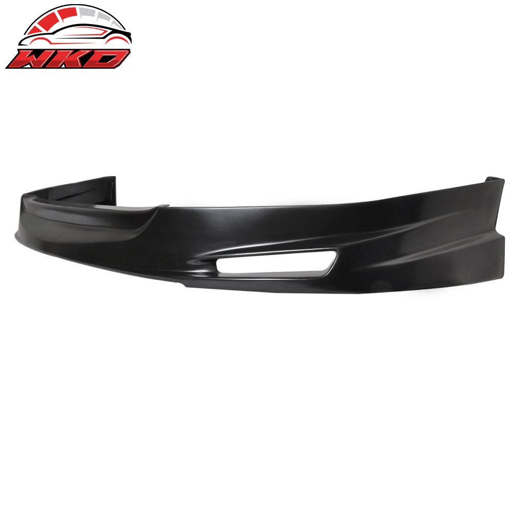 Fits 03-05 Honda Accord Sedan Mugen Style Front Bumper Lip Spoiler Unpainted PU