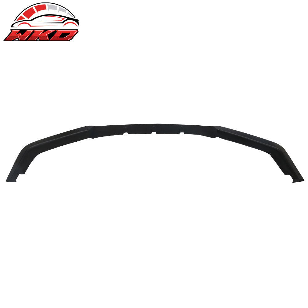 Fits 17-21 Honda Civic Sport Hatchback V3 Style 1PC Front Bumper Lip Spoiler PU