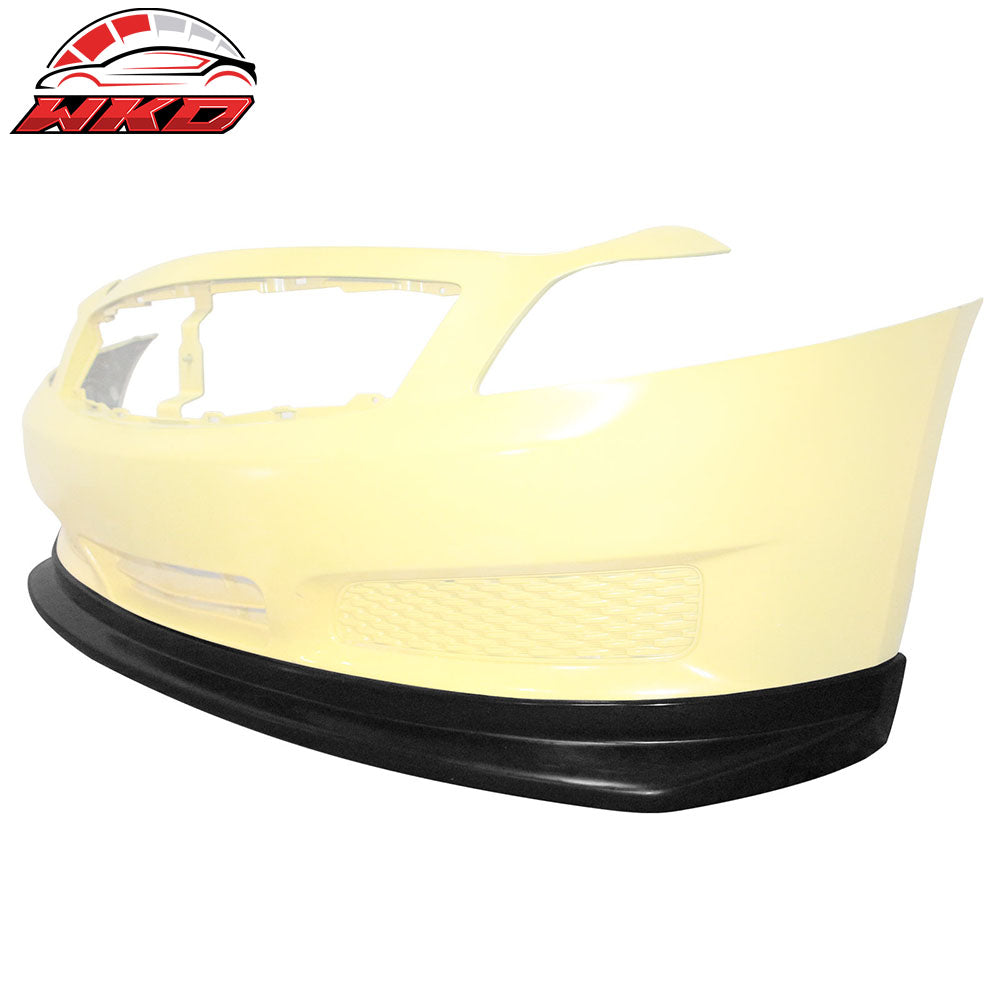 Fits 03-04 Infiniti G35 Sedan 4Dr NIS Front Bumper Lip Spoiler - PU