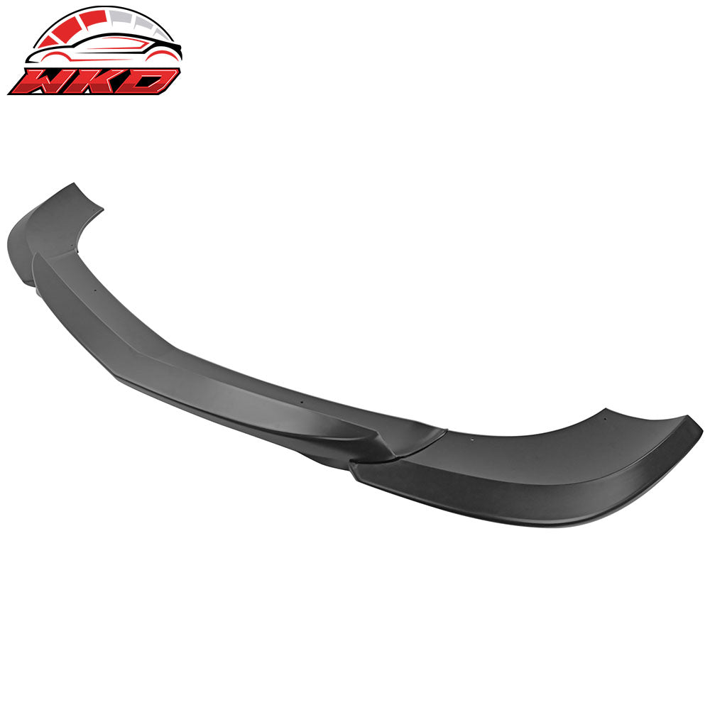 Fits 12-14 Benz W204 C Class GH Style Front Bumper Lip Spoiler Splitter ABS 3PCS