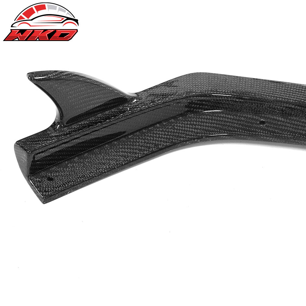 Fits 20-25 Chevrolet Corvette C8 Carbon Fiber Front Bumper Lip Spoiler Splitter