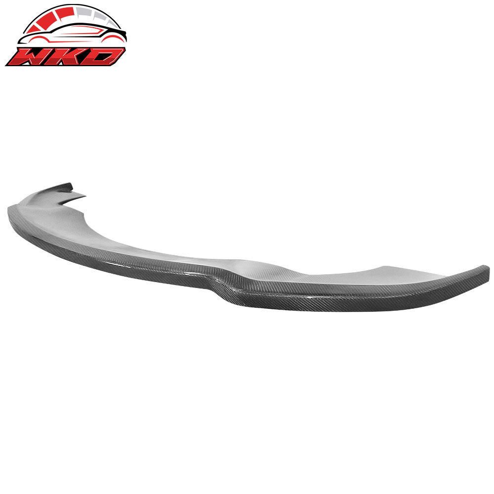 Fits 16-20 Tesla Model X Carbon Fiber MX Style Front Bumper Lip Spoiler Splitter