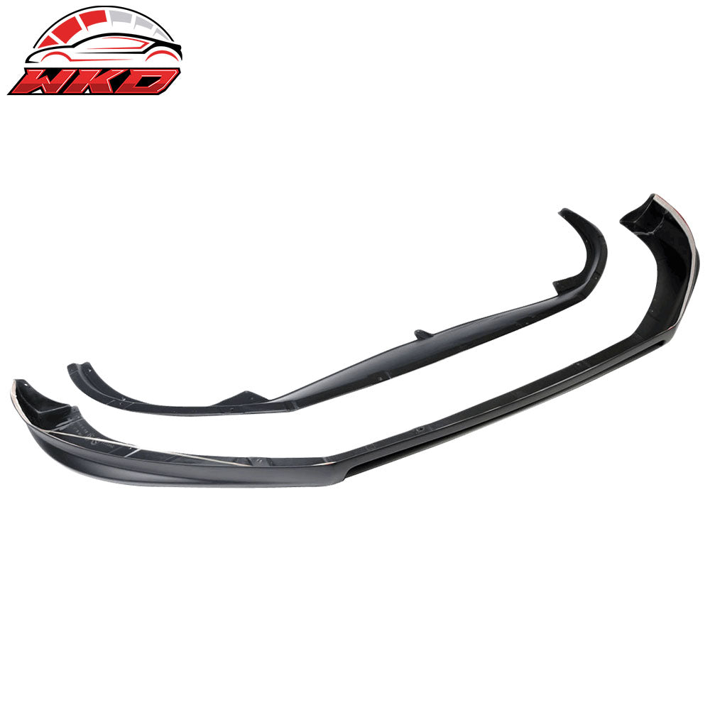 Fits 09-12 Volkswagen CC PU Front Bumper Lip Spoiler Splitter