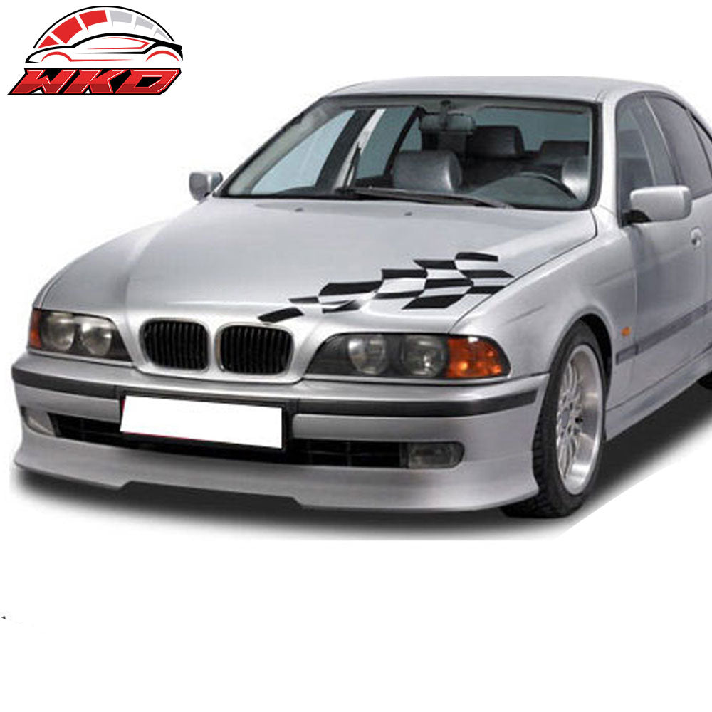 Fits 97-00 BMW E39 5 Series Front Bumper Lip Spoiler Unpainted - PU