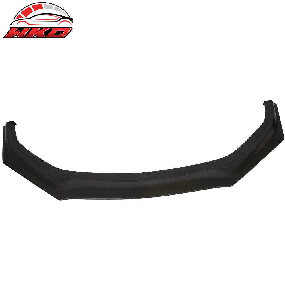 Fits 17-22 Infiniti Q60 IKON V4 Style Front Lower Bumper Lip Spoiler Splitter PU