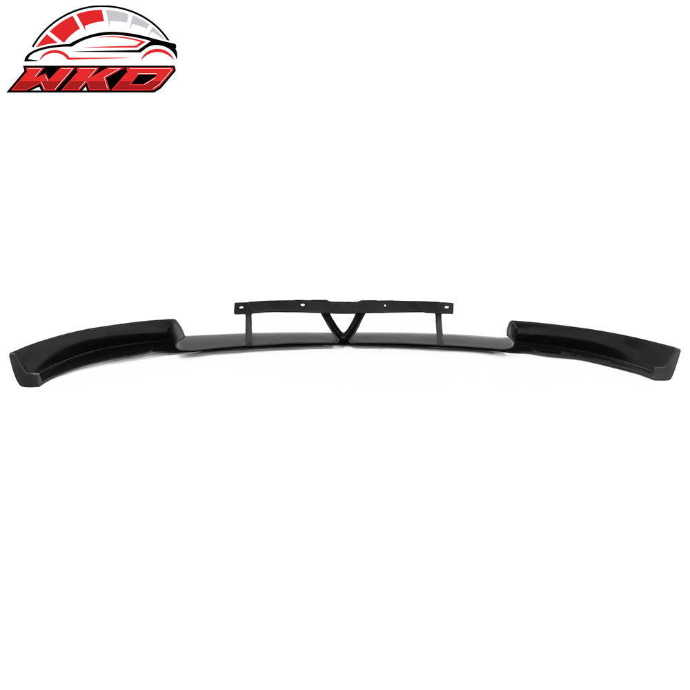 Fits 04-08 Mazda RX8 RX-8 OE Style Front Bumper Lip Spoiler Unpainted Black PU