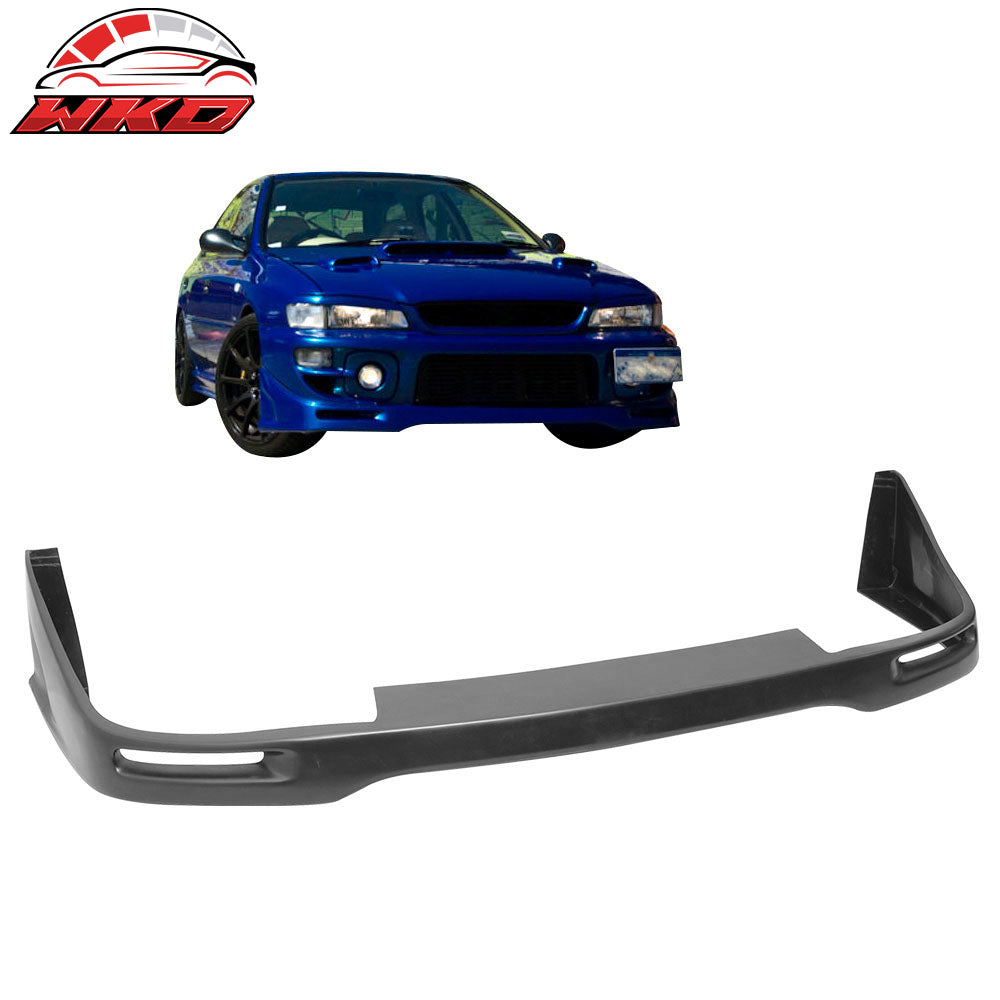 Fits 97-01 Subaru Impreza WRX STI Style Front Bumper Lip Spoiler Unpainted PU