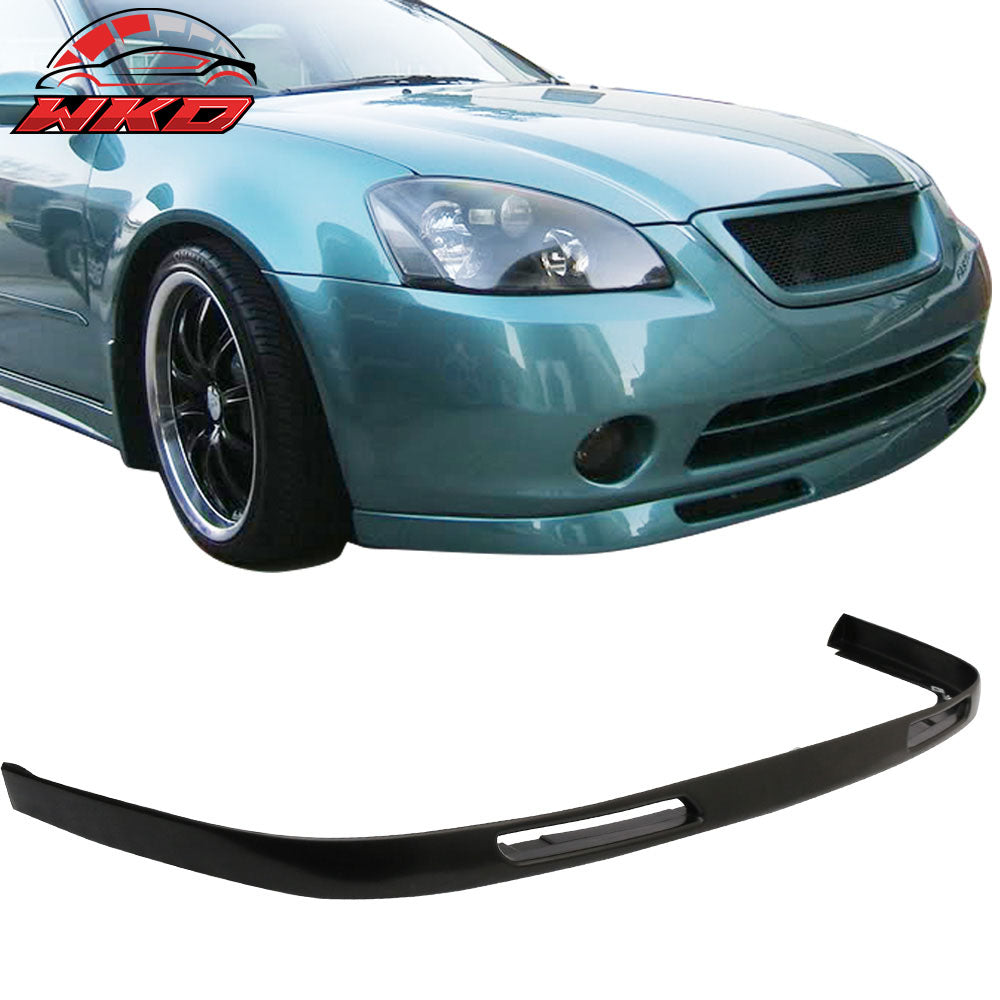Fits 02-04 Nissan Altima Nismo N1 Style Front Bumper Lip PU Lower Spoiler Kit
