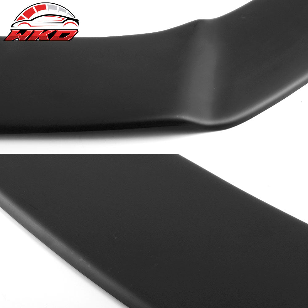 Fits 18-19 Toyota CHR Front Bumper Lip + Strut Rods Matte BlacK PP & NEO Rods