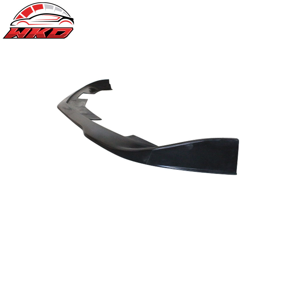Fits 11-14 Dodge Charger RT SXT SE IKON Style Front Bumper Lip Unpainted - PU