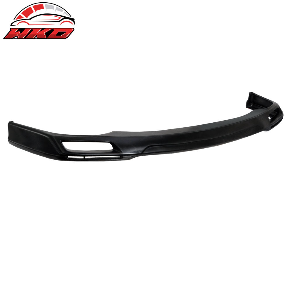 Fits 98-02 Honda Accord Sedan V Style Front Bumper Lip Unpainted - PU