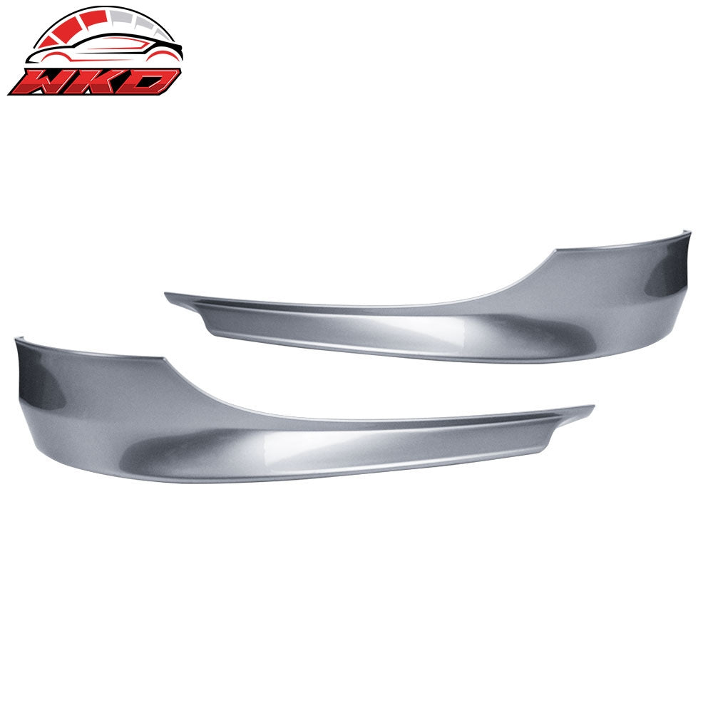 2009-12 BMW E90 3-Series OE Style Front Bumper Lip Splitters Painted #A52 Gray | Wholesale