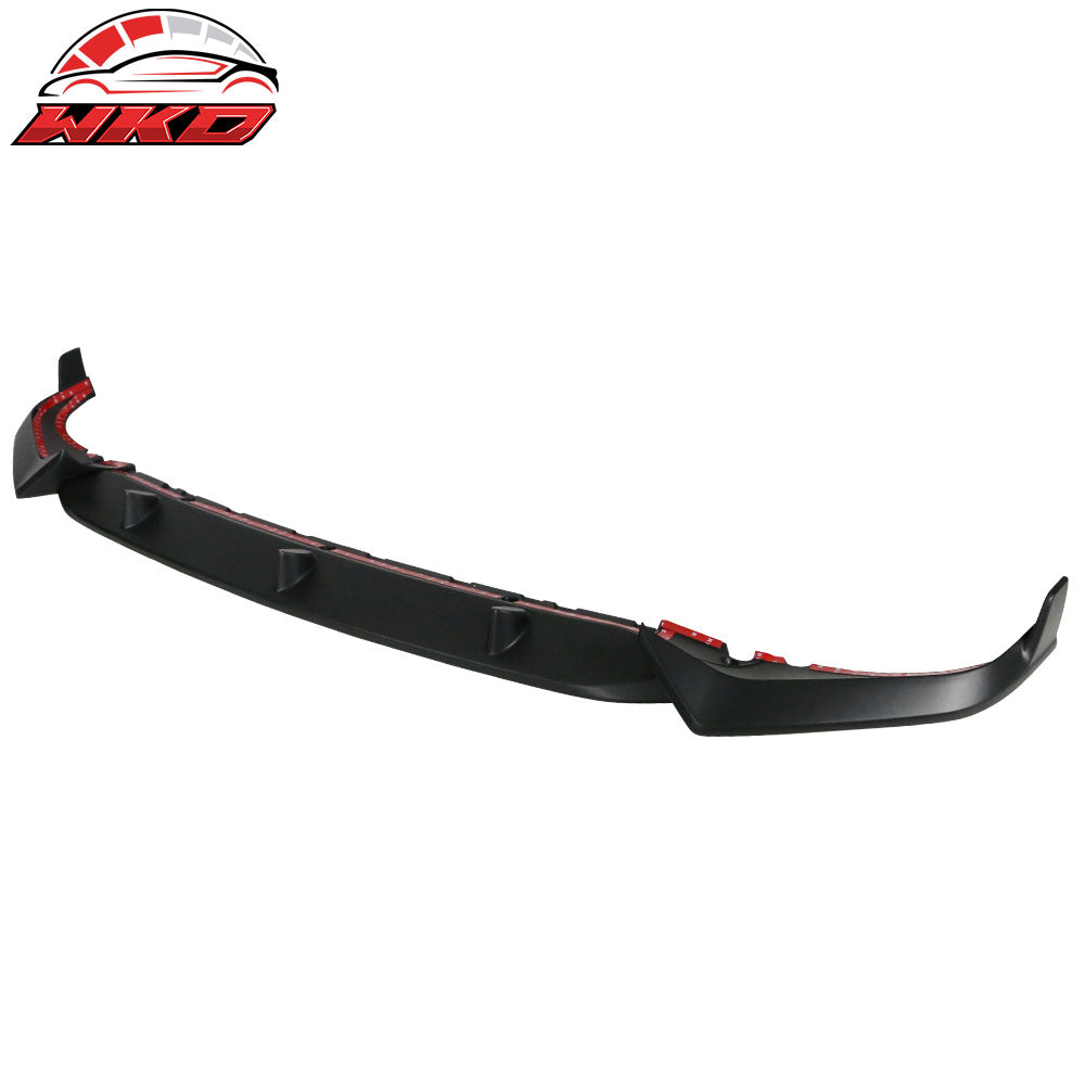 Fits 19-22 BMW G07 X7 M Sport 3PCS Front Bumper Lip Black Primer