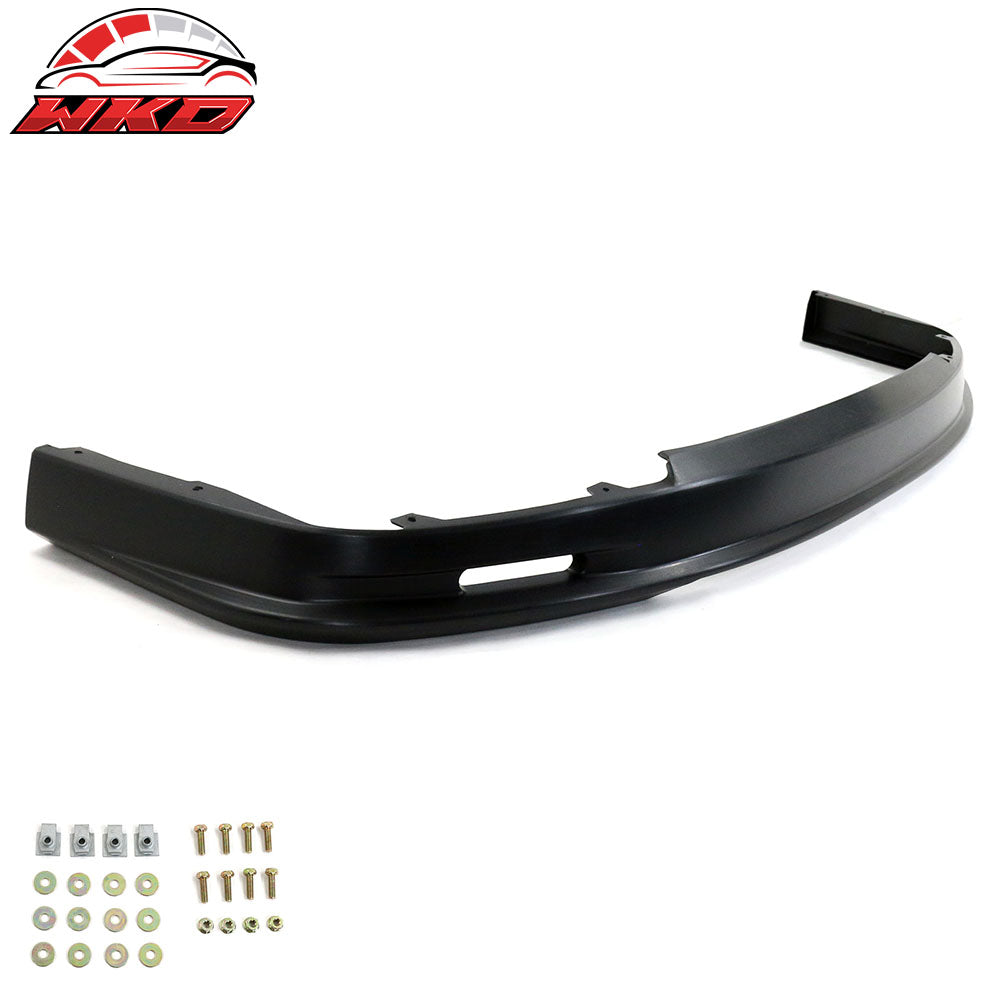 Fits 90-93 Honda Accord DX EX LX Mugen Style Unpainted Front Bumper Lip Spoiler