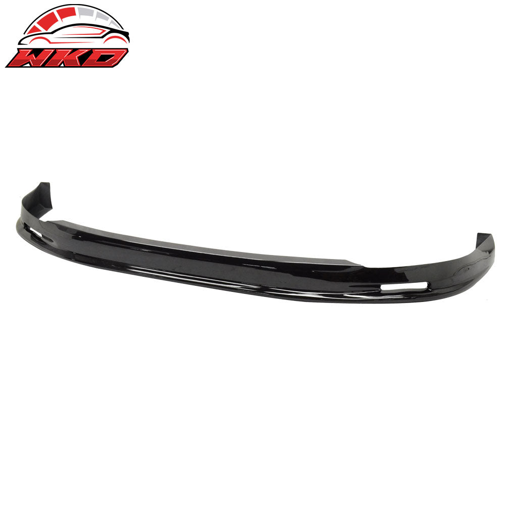 Fits 96-98 Honda Civic EK Mugen Style Painted Black Front Bumper Lip Spoiler