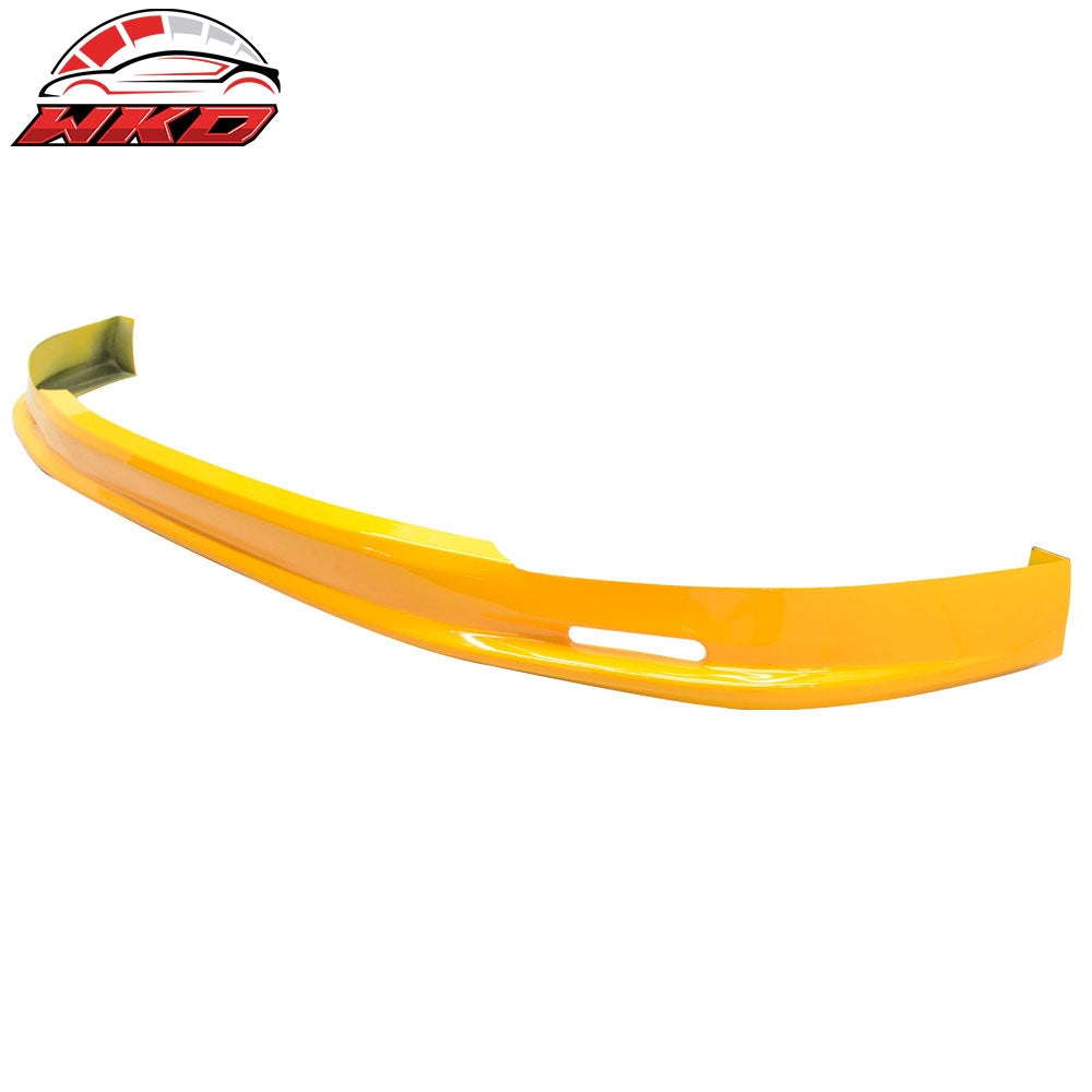 Wholesale 1996-1998 Honda Civic Mugen Style Painted Orange Front Bumper Lip PU 每 Bulk Orders & Dealer Pricing Available