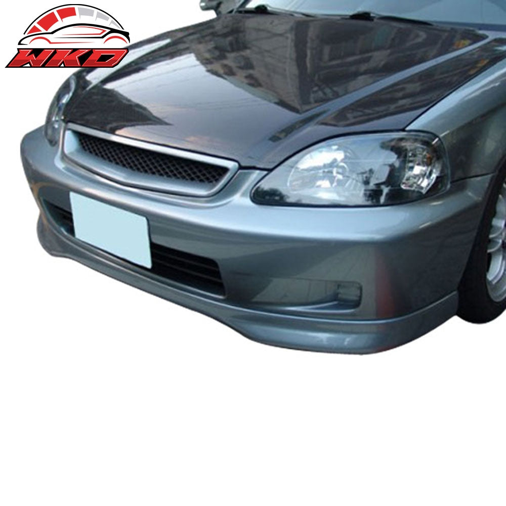 Wholesale 1999-2000 Honda Civic EK TR Style Type R Black Front Bumper Lip PP 每 Bulk Orders & Dealer Pricing Available
