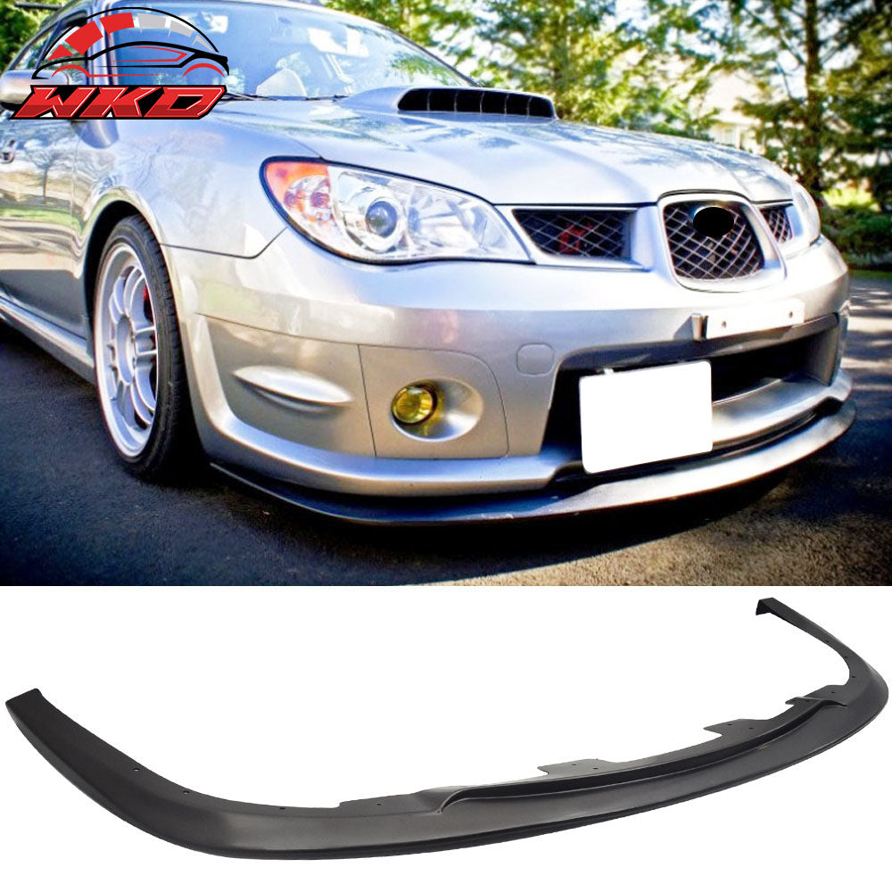 Fits 06-07 Subaru Impreza WRX STI S204 Front Bumper Lip Spoiler Splitter PP
