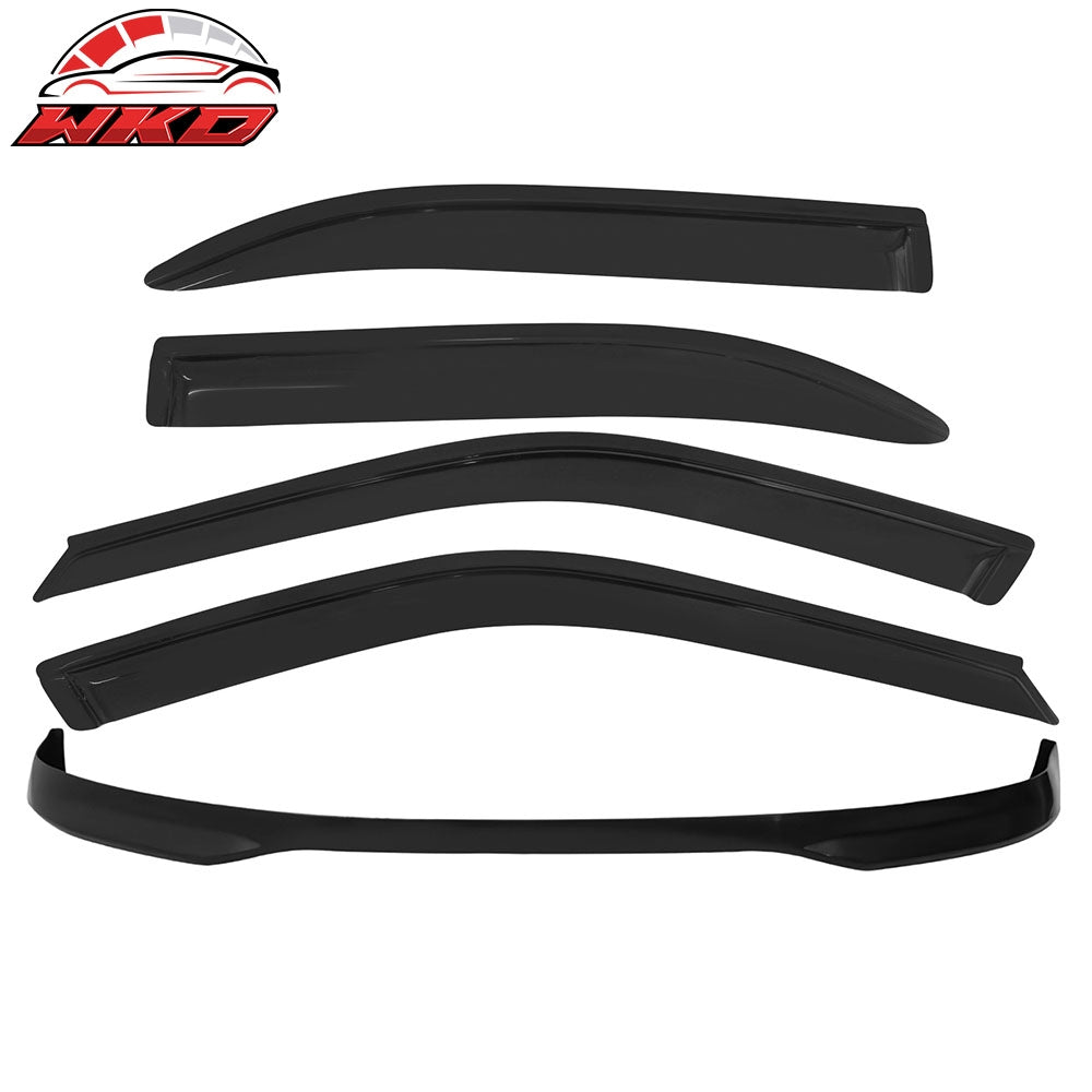 Wholesale Fits Honda Civic 96-98 T-R PP Front Bumper Lip + Sun Window Visor 每 Bulk Orders & Dealer Pricing Available