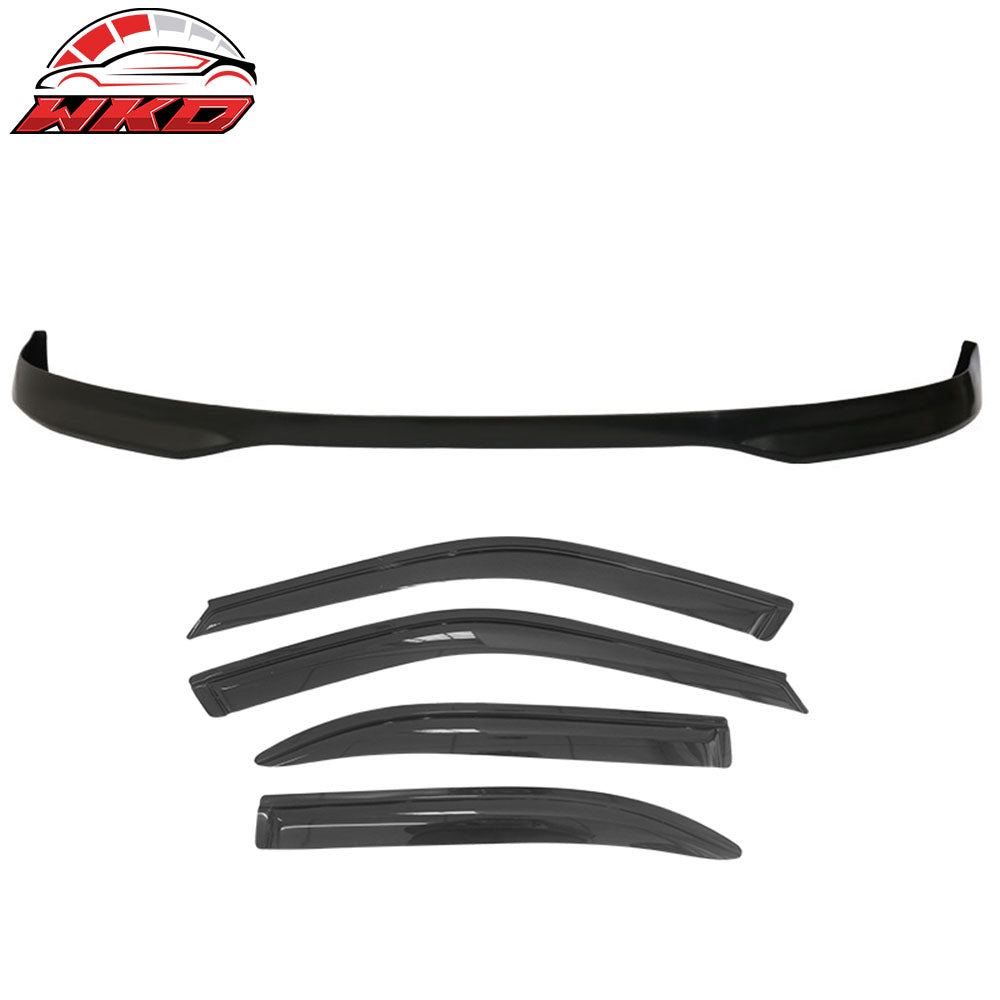 Wholesale Fits 96-98 Honda Civic TR Front Bumper Lip + Sun Window Visor - Bulk Orders & Dealer Pricing Available