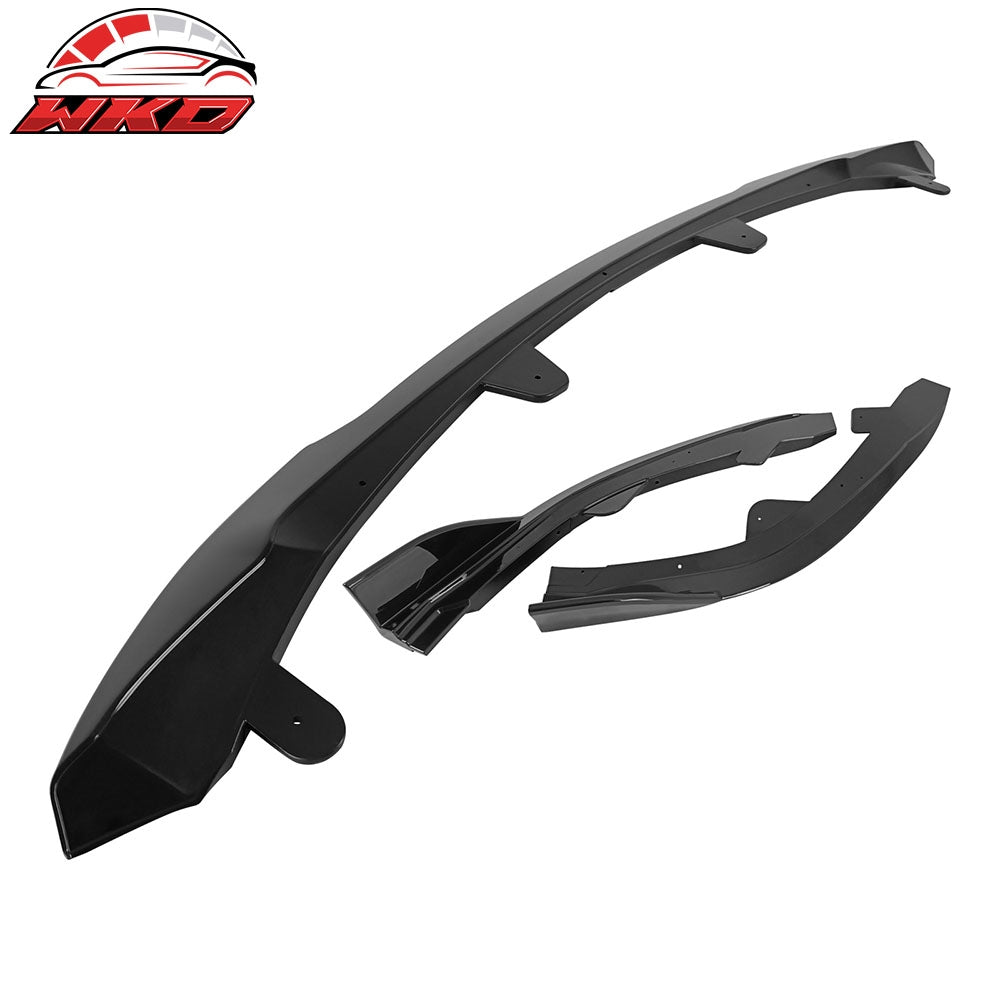 2022-26 Toyota Corolla Auris E210 Hatchback 3PCS Front Bumper Lip Gloss Black | Wholesale