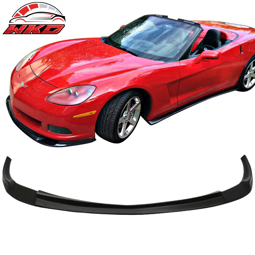 Fits 05-13 Chevy Corvette C6 ZR1 Style Lip For Base V6 Models - Version 2