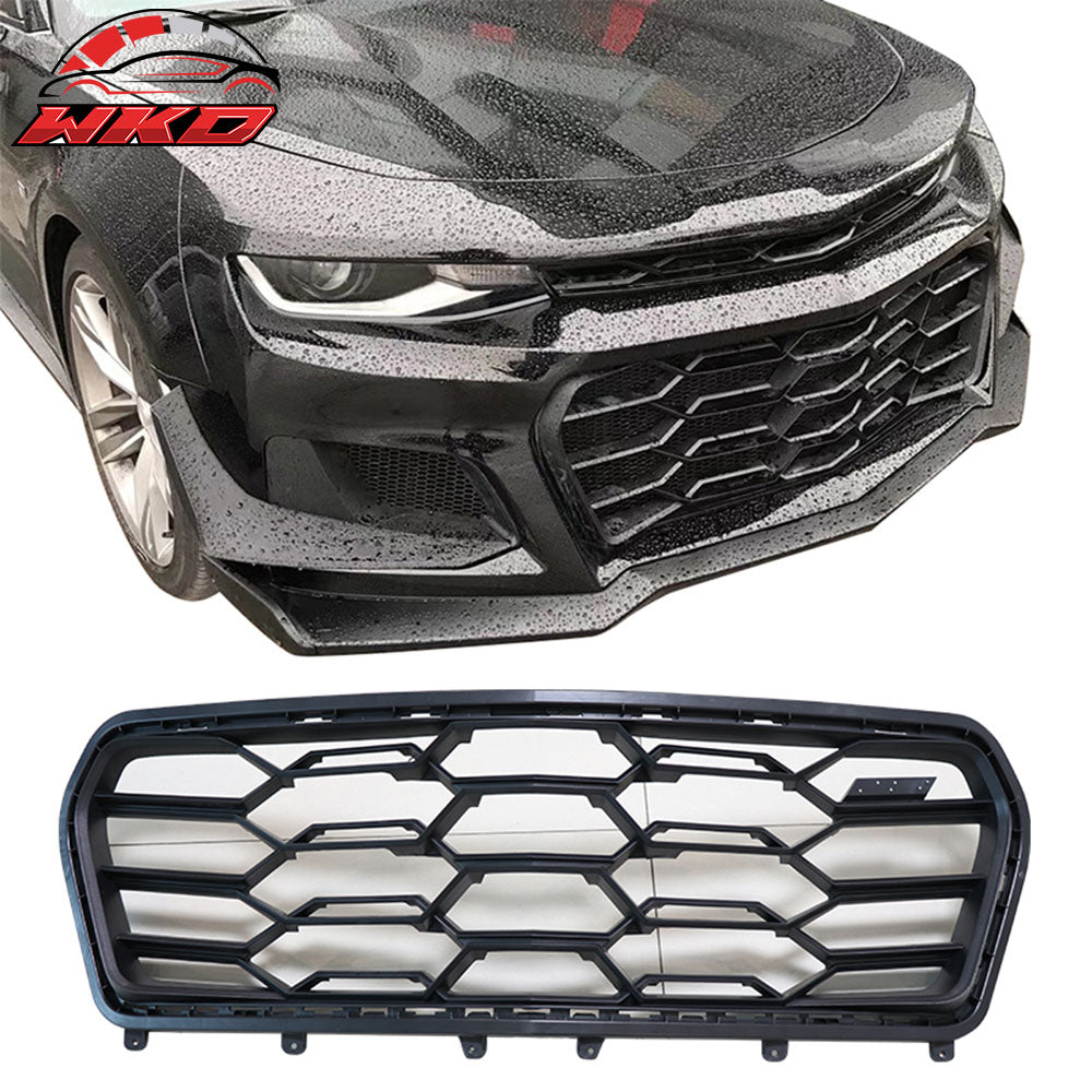 Fits 16-24 Chevy Camaro ZL1 1LE Style Front Bumper Lower Grille - PP