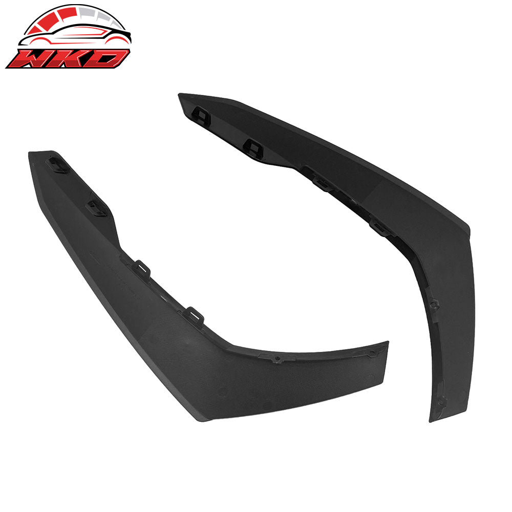 Fits 16-24 Chevrolet Camaro 1LE Style 2PCS Front Bumper Side Splitter Canards PP