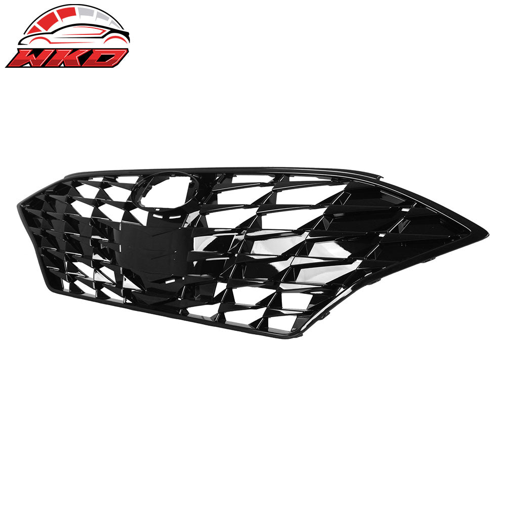 Fits 20-22 Hyundai Sonata OE Style Front Bumper Upper Grille Grill Assembly ABS