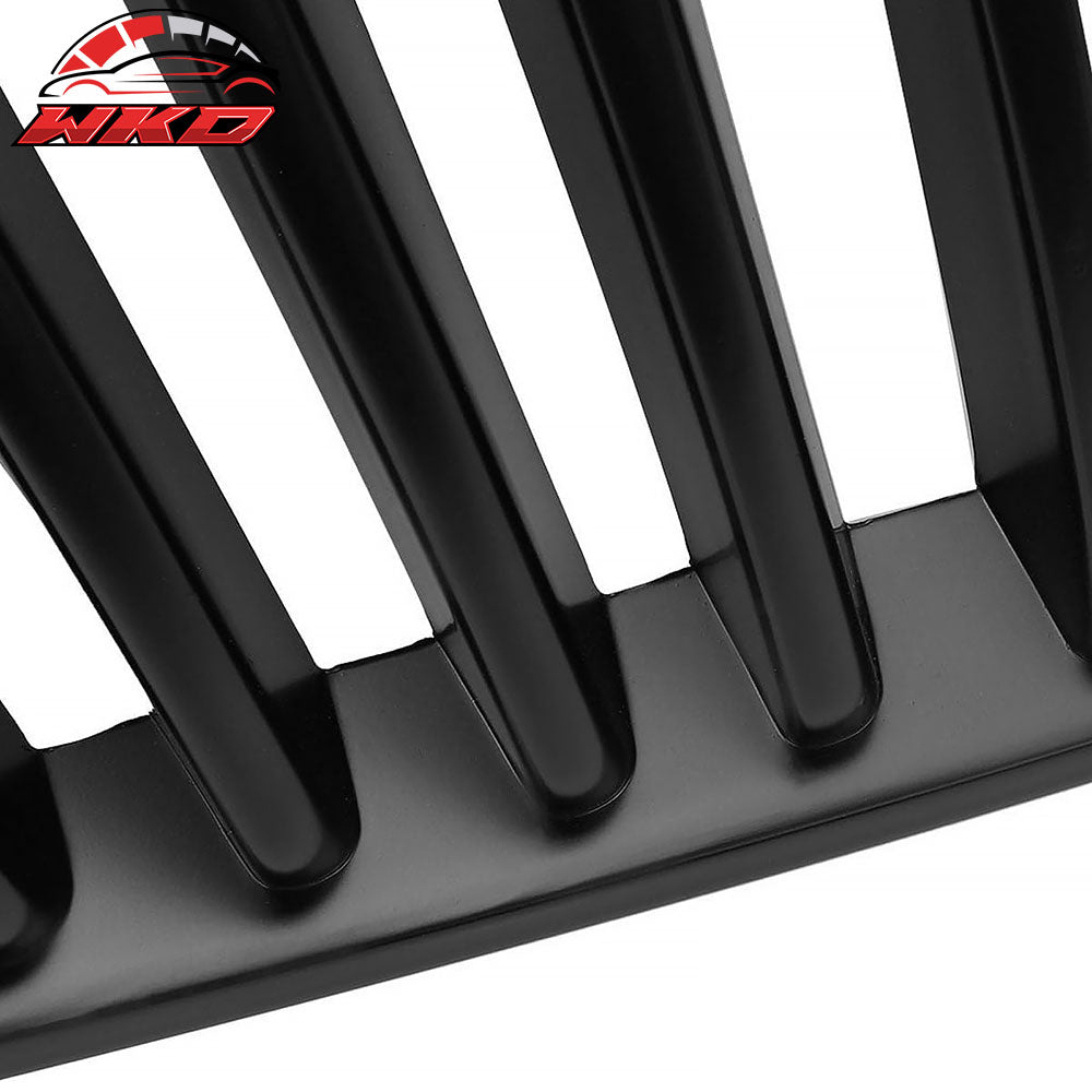 Fits 99-04 Ford Mustang Vertical Style Front Bumper Upper Grille ABS Unpainted