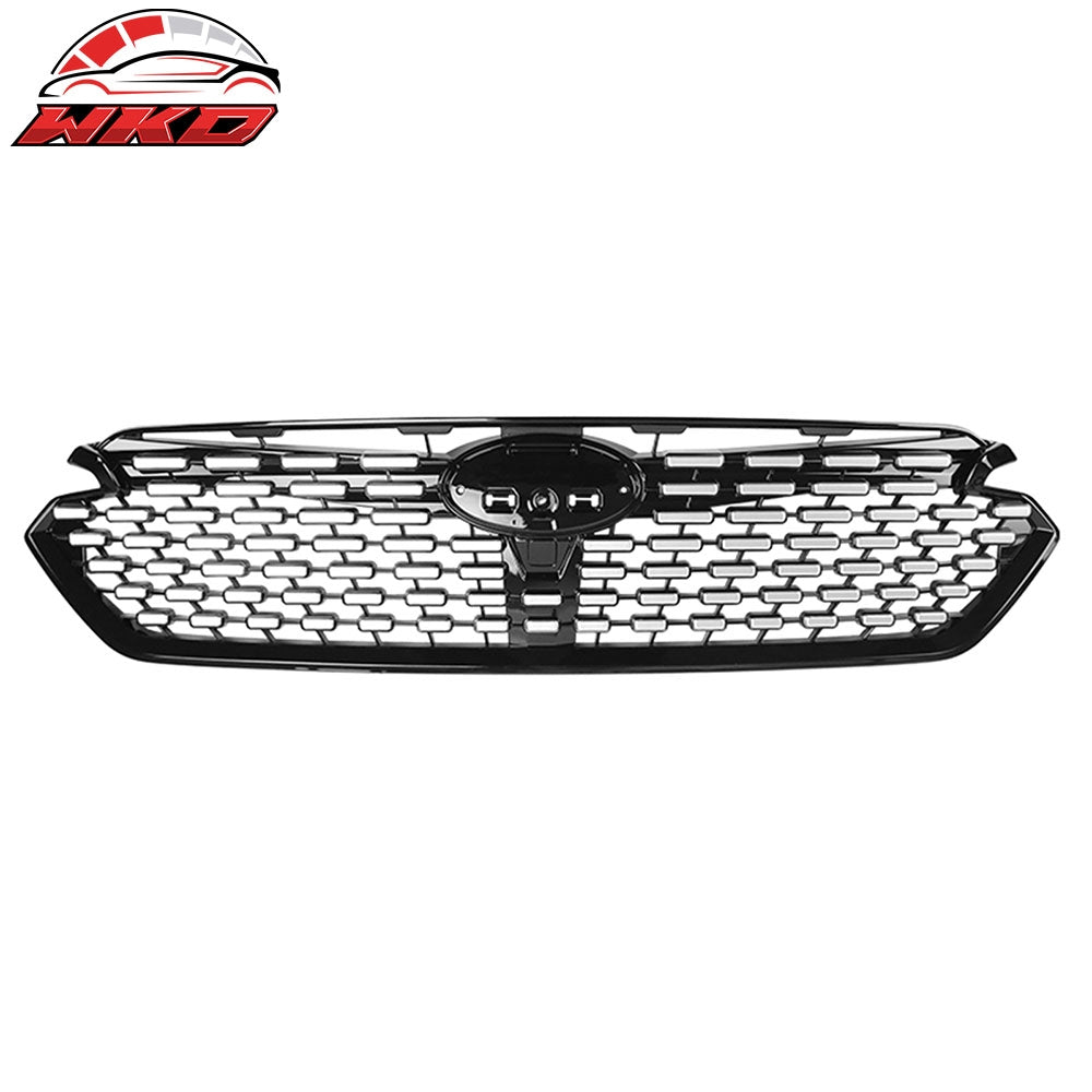 24-26 Subaru Impreza Sport Front Bumper Upper Grille Gloss Black W/ Chrome | Wholesale