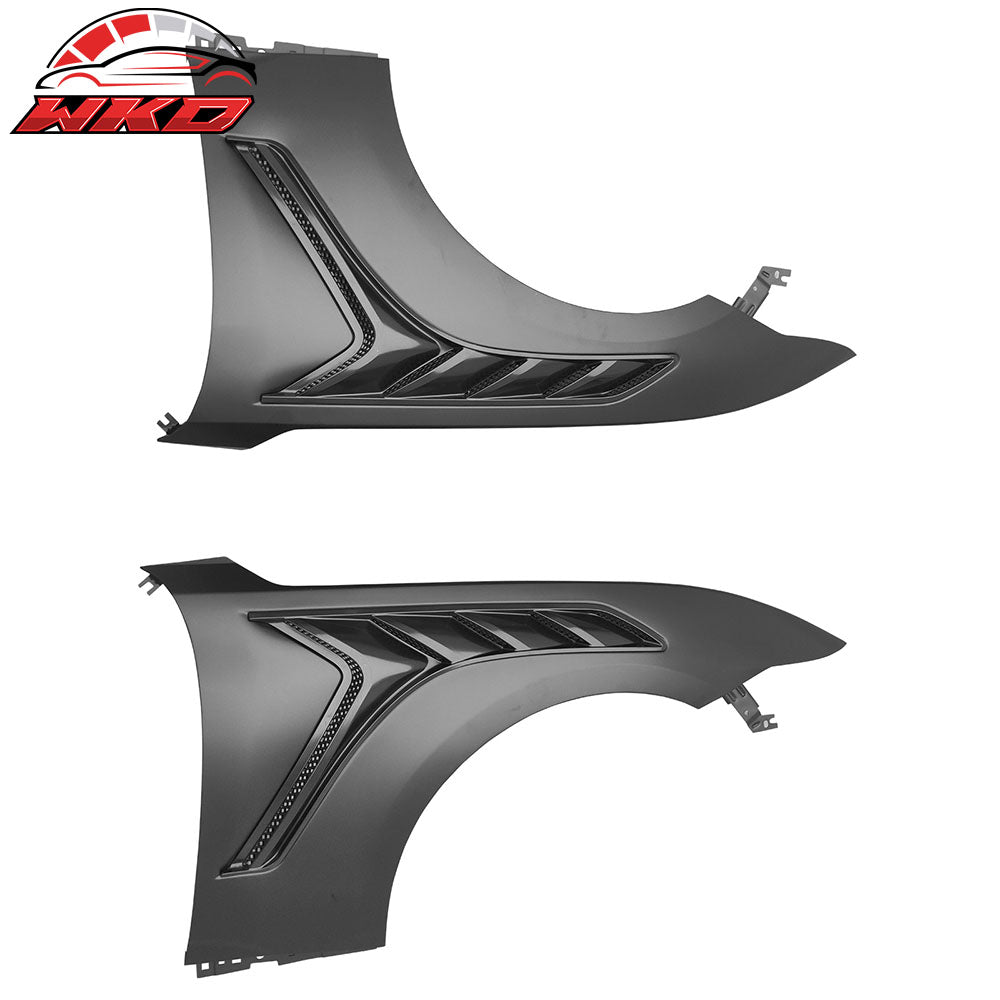 24-26 Mustang Front Fender Aluminum GTD Style Driver Passenger Side Panel | Wholesale
