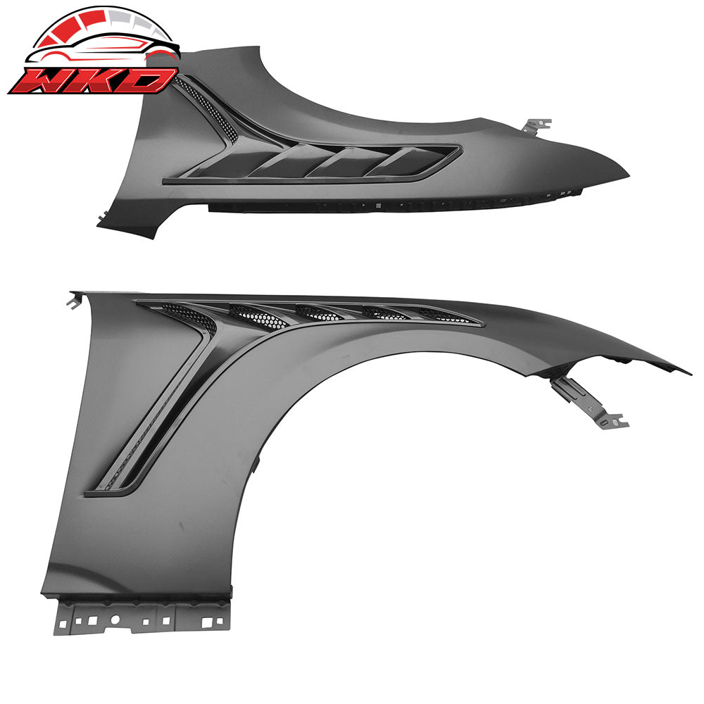 Fits 24-26 Mustang Front Fender Aluminum GTD Style Driver Passenger Side Panel