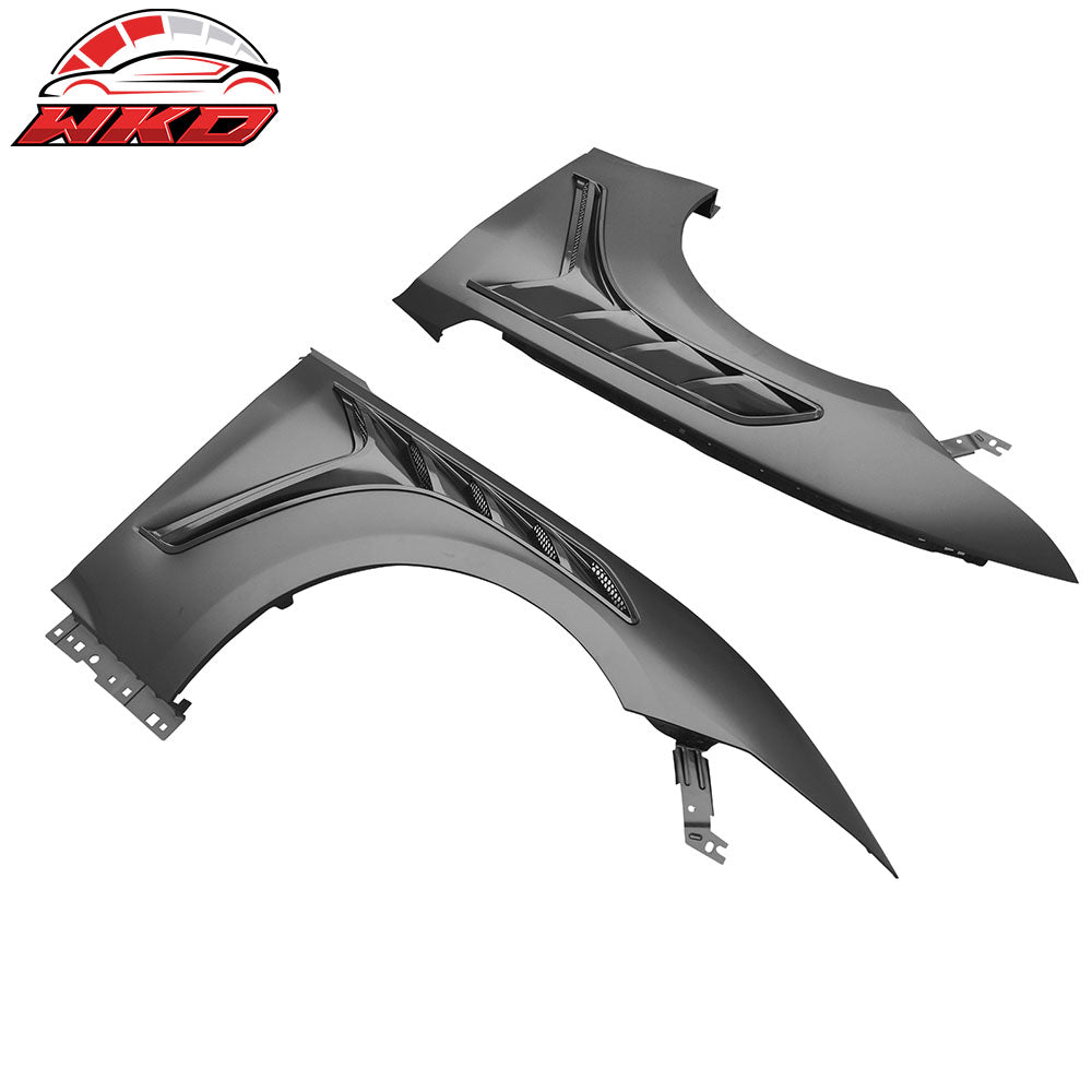 Fits 24-26 Mustang Front Fender Aluminum GTD Style Driver Passenger Side Panel