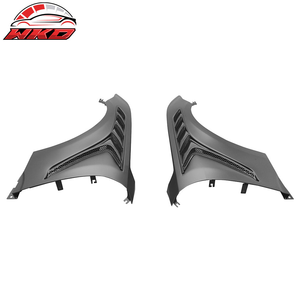 Fits 24-26 Mustang Front Fender Aluminum GTD Style Driver Passenger Side Panel