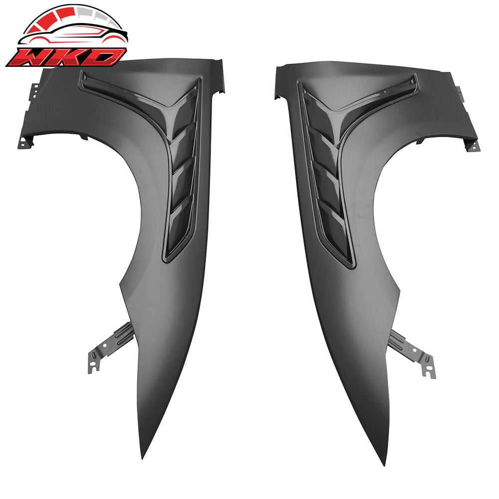 Fits 24-26 Mustang Front Fender Aluminum GTD Style Driver Passenger Side Panel