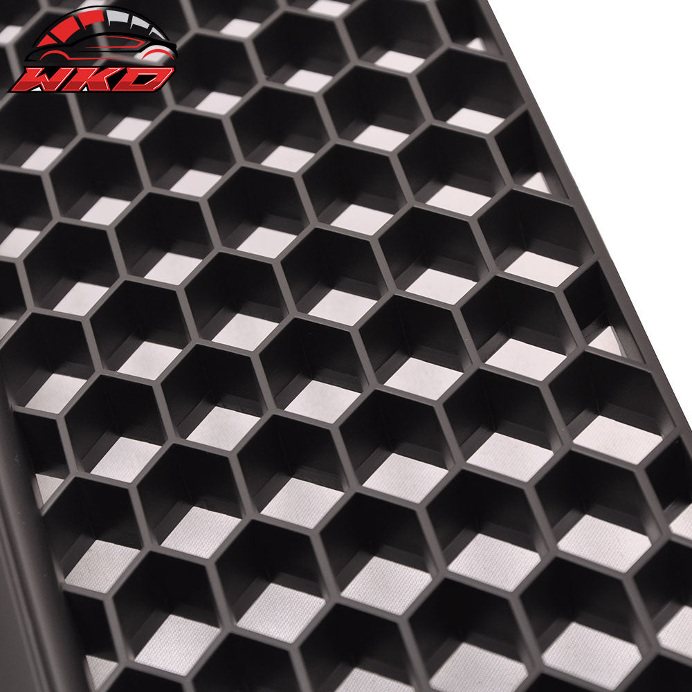 Fit 10-14 Volkswagen Golf Jetta MK6 Honeycomb Mesh Front Lower Bumper Grille ABS