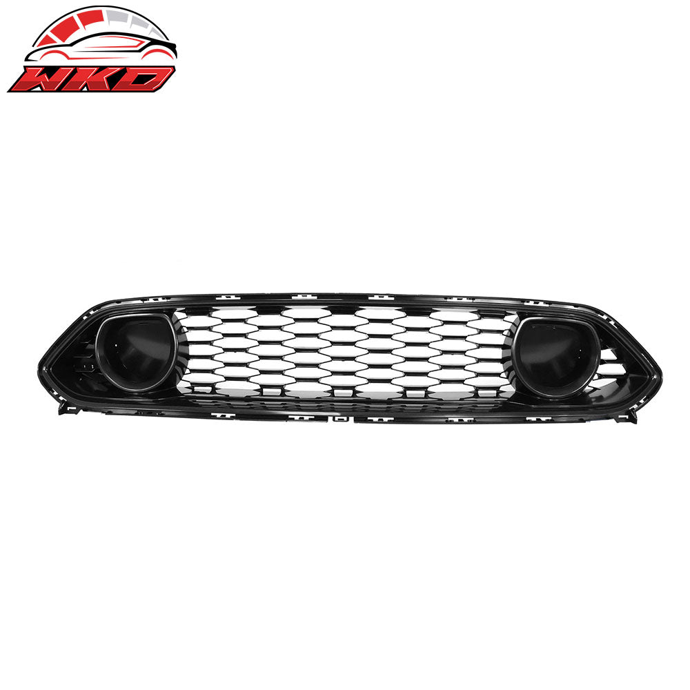 Fits 21-23 Ford Mustang Mach 1 OE Style Black Front Upper Mesh Grille Grill ABS