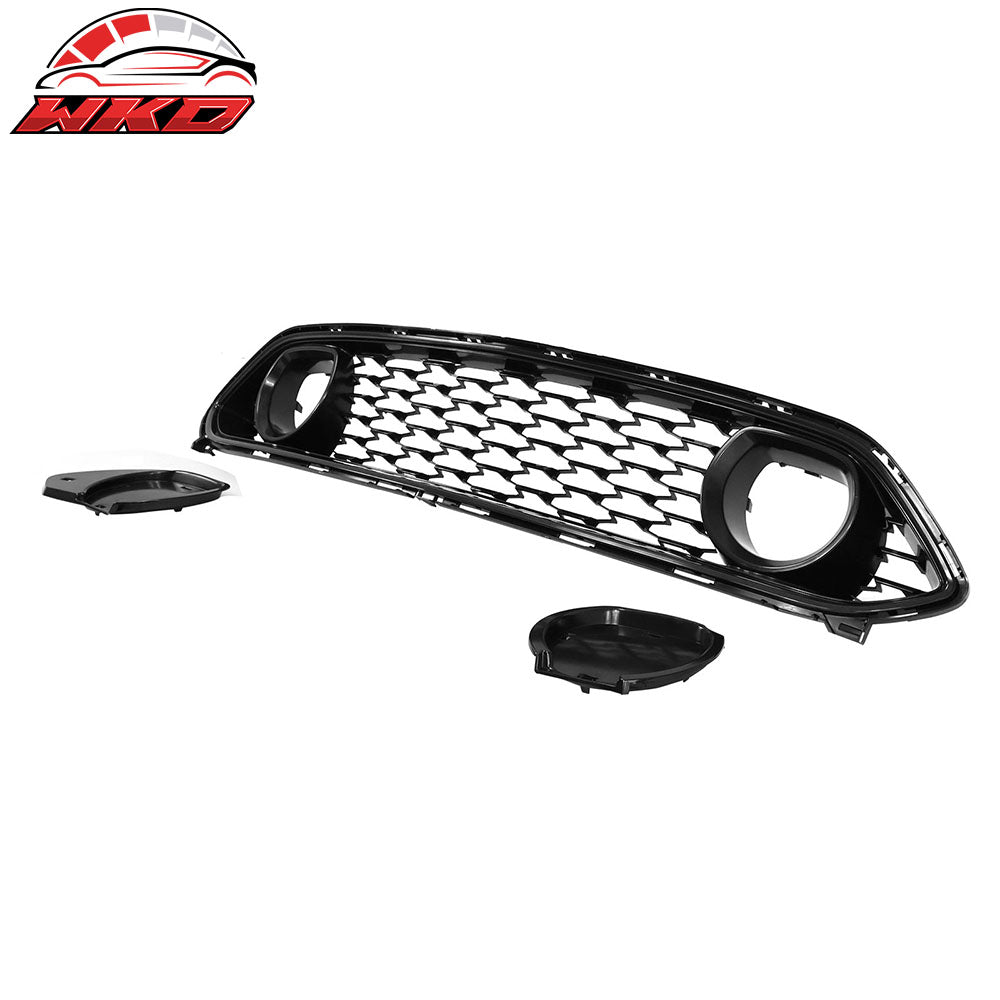 Fits 21-23 Ford Mustang Mach 1 OE Style Black Front Upper Mesh Grille Grill ABS